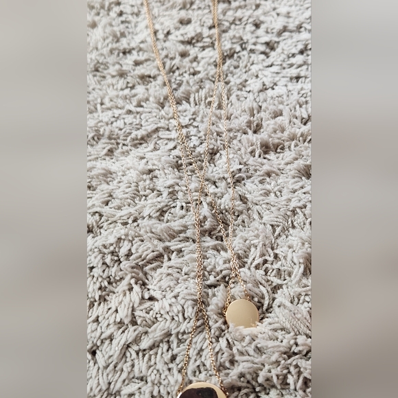 Women's Gold-Tone Coin Necklace - A New Day - Picture 8 of 9